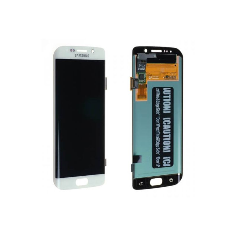 Nodig hebben mozaïek beweeglijkheid Volledig scherm voor Samsung Galaxy S6 Edge White Original Edge, de witte  rand van het scherm - MacManiack Nederland